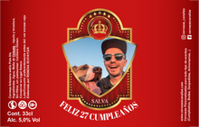 Cargar imagen en el visor de la galería, Cerveza Personalizada Cumpleaños - King