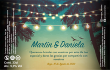 Cargar imagen en el visor de la galería, Cerveza Personalizada Bodas - Summer