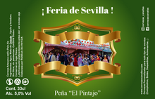 Cargar imagen en el visor de la galería, Cerveza Personalizada Fiestas Populares - Verde Vintage
