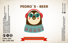 Cargar imagen en el visor de la galería, Cerveza Personalizada Navidad - Pingüino