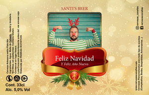 Cerveza Personalizada Navidad - Fun