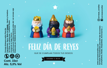 Cargar imagen en el visor de la galería, Cerveza Personalizada Navidad - Reyes1
