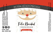 Cargar imagen en el visor de la galería, Cerveza Personalizada Navidad - Noel