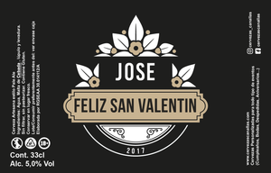 Personalizada San Valentín - Black
