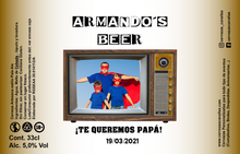 Cargar imagen en el visor de la galería, Cerveza Personalizada día Padre - Tele